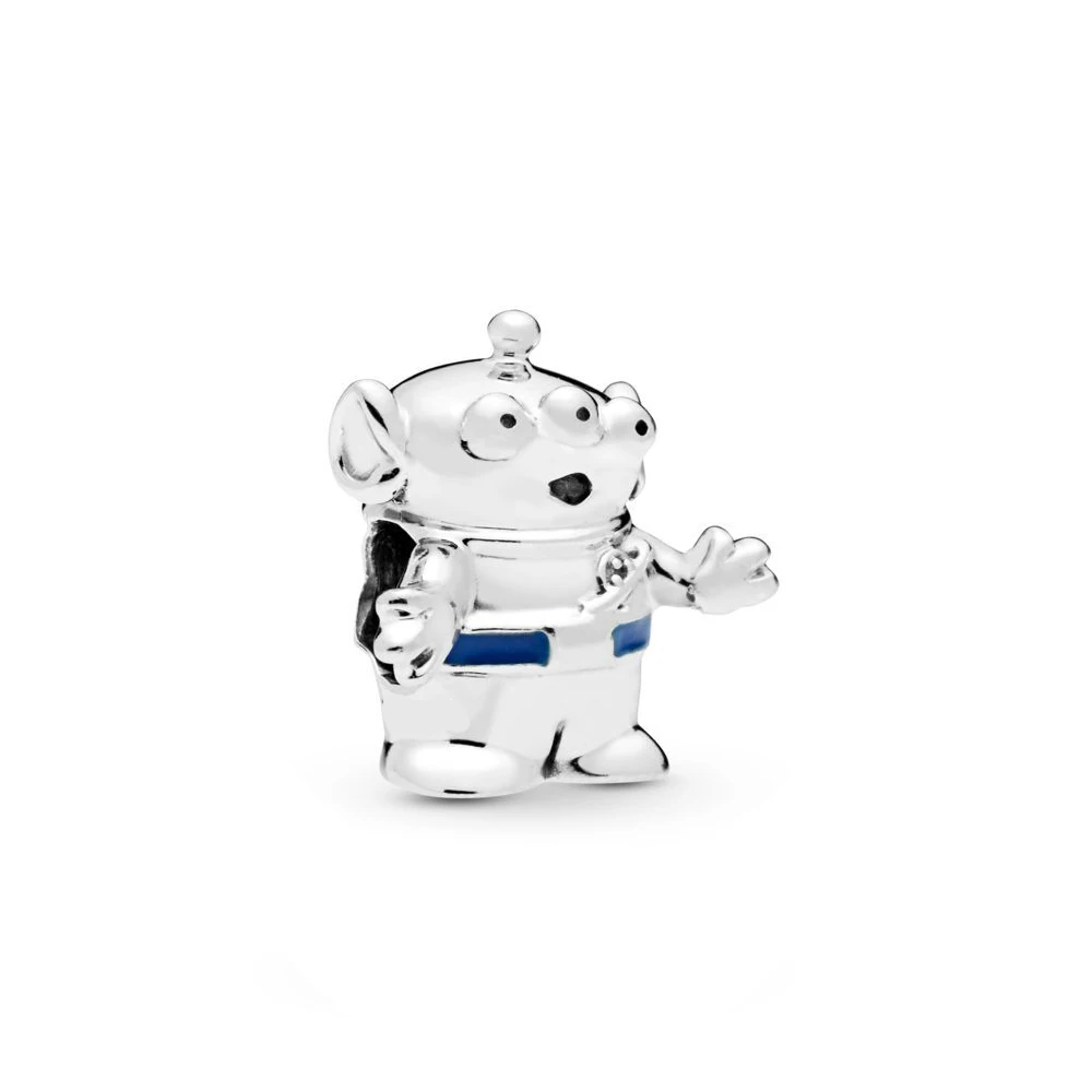 Модная подвеска Стерлинговое Серебро оригинал 1:1 игрушка история Alien подходит