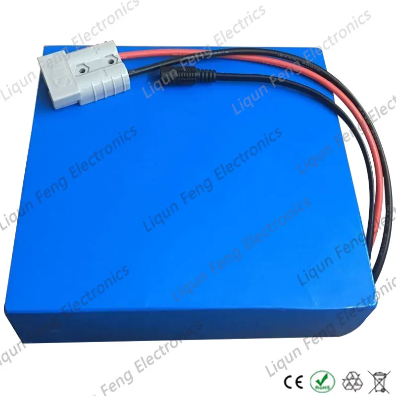 48V 20AH E-Bike Battery High Power 1800W Ebike Lithium Scooter with 54.6V 2A charger 50A BMS | Спорт и развлечения