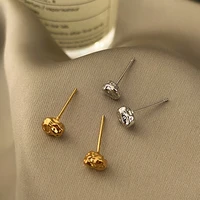 vintage minimalist earrings for women minimalist prevent allergy irregular bead designer jewelry christmas gift sleeper earrings