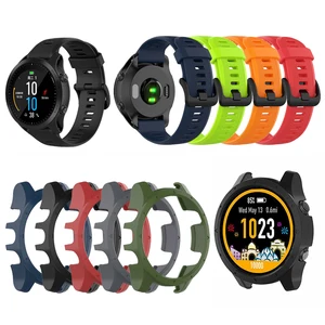 Силиконовый ремешок для часов Garmin Forerunner 945 935, ремешок для часов Garmin Forerunner 945, 935, чехол для ПК