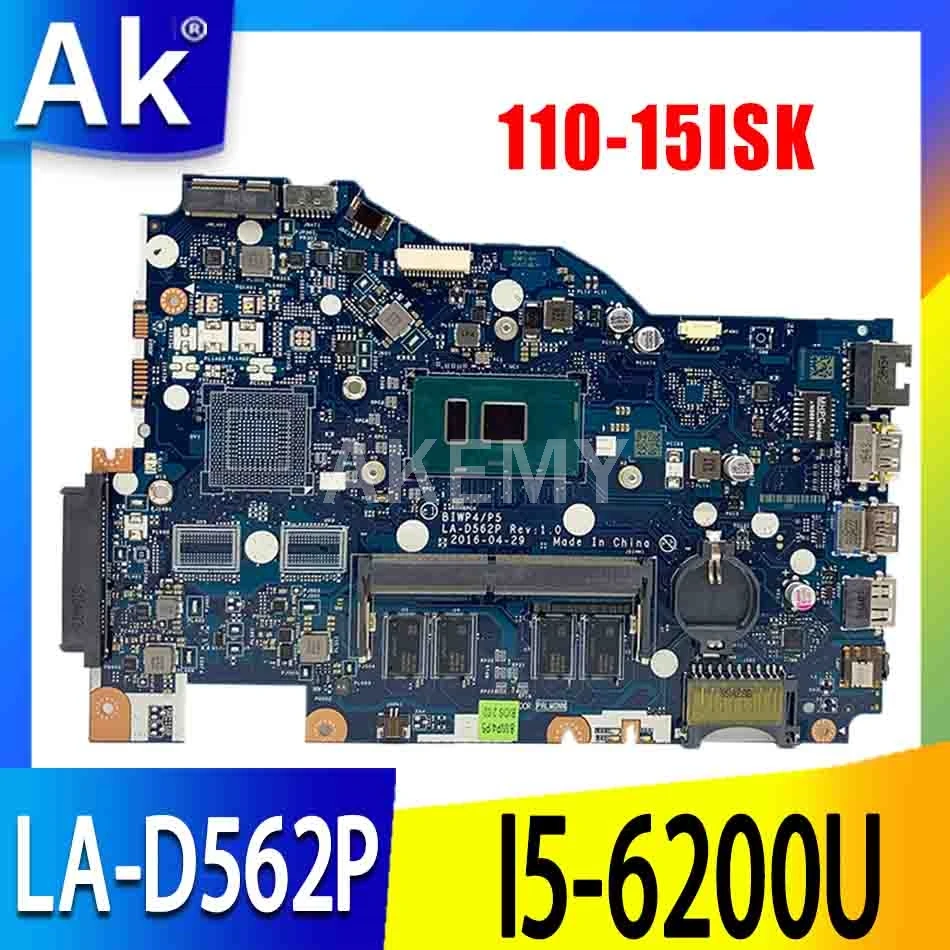 LA D562P материнская плата для ноутбука Lenovo 110 15isk Материнская I5 6200u CPU 4GB тест работы