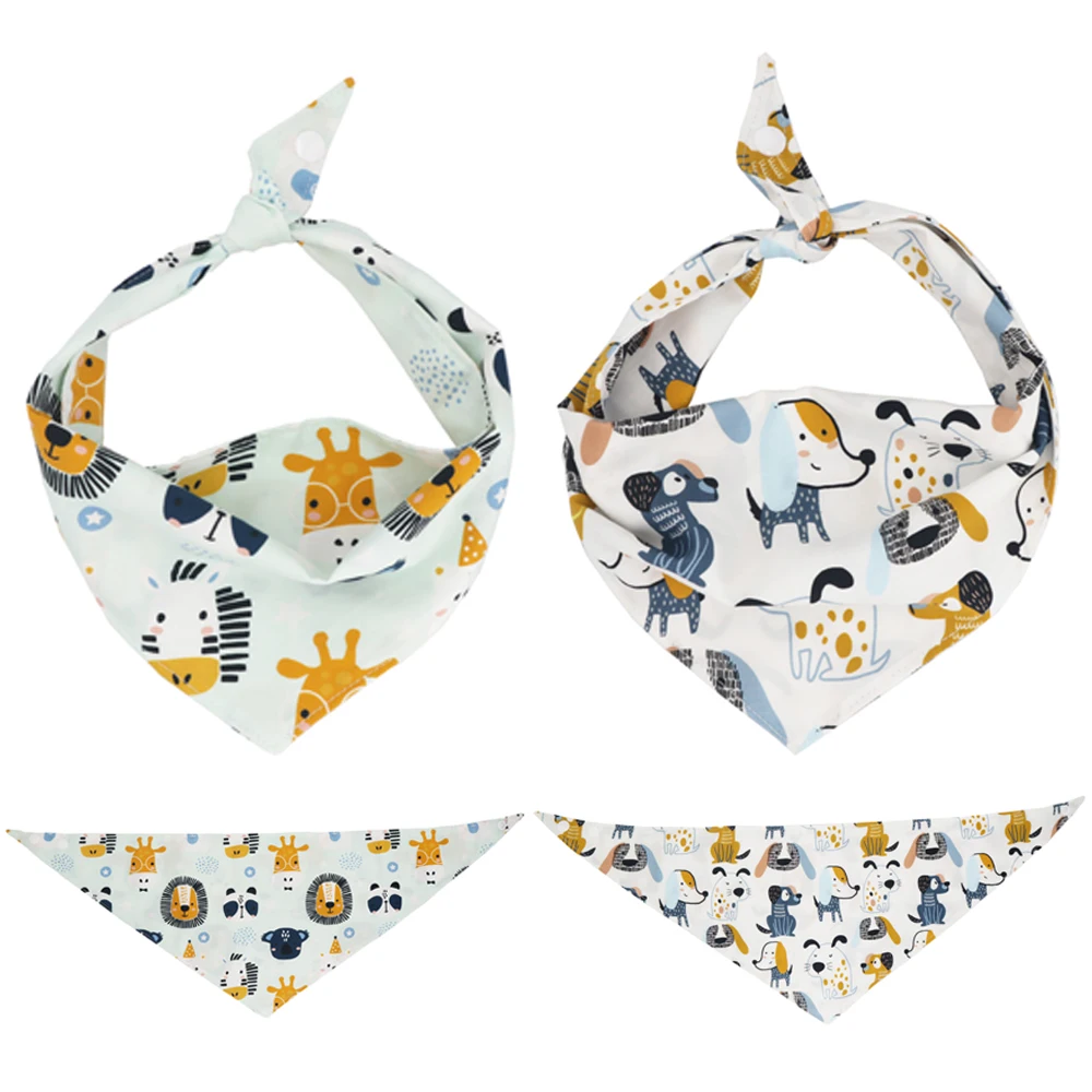 2020 бандана двусторонняя для собак галстук бабочка аксессуар подарка|Аксессуары