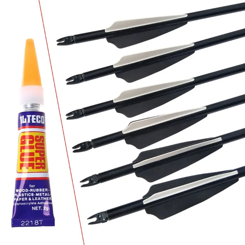 

Archery Glue Feather Sticky Adhesive Strong Multi-functional Hunting Shooting Bow Supplies Quick Dry Professional Repair