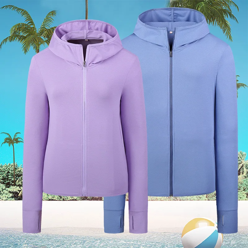 

Youyiku The Same Sunscreen Clothing For Couples Lightweight, Breathable And UV-Resistant Skin Clothing