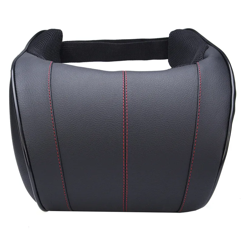 

1PC Pu Leather Auto Car Neck Pillow Memory Foam Pillows Neck Rest Seat Headrest Cushion Pad Interior Accessories