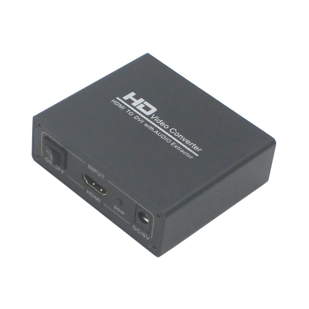 HDMI в DVI с аудио конвертером HDMI в DVI выход со стерео аудио выход для PS4 ПК ноутбук в Minitor с DVI портом