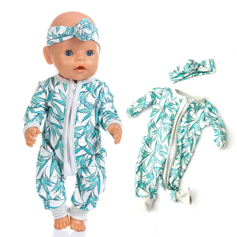 Кукольная одежда для новорожденных подходит 18 дюймов 43 см кукла соединенная