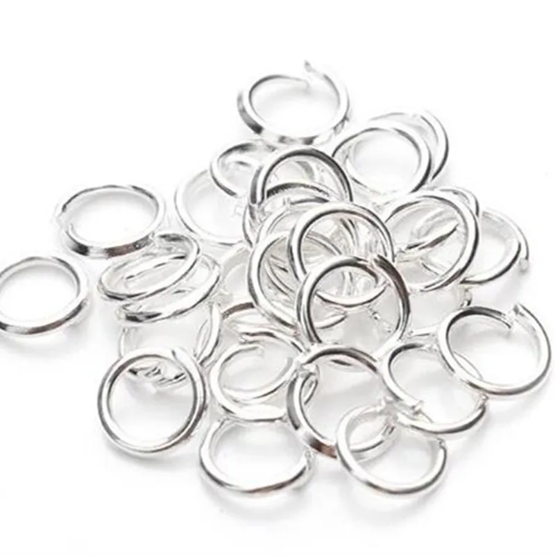 Прыжок моды Разделение кольца KC Золотой/Серебряный/пистолет черный Цвет