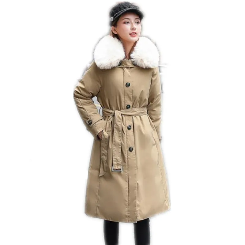 Зимняя женская куртка 2019 Офисная Женская парка пуховое хлопковое пальто с