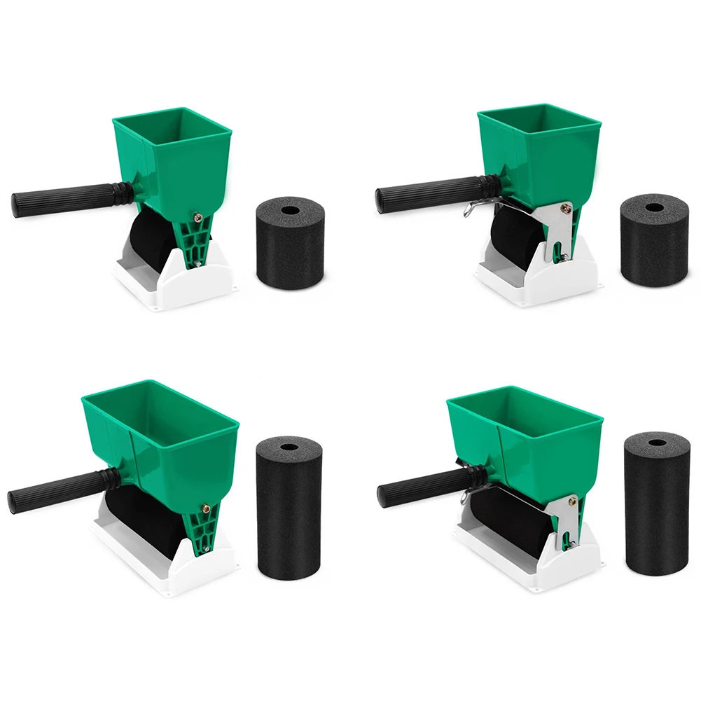 

Manual Glue Applicator Roller Ordinary/Adjustable Rubber Handle Portable Handheld Gluer with 2 Wheels Woodworking Painting Tool