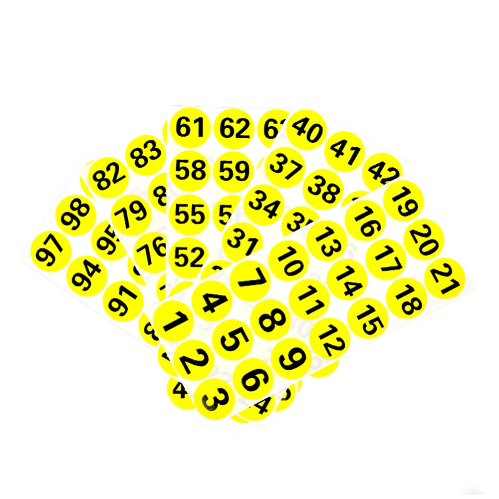 30*30 мм, ярлыки для круглых чехлов, красочные 1-500 наклейки с напечатанными цифрами, самодельные ярлыки с настраиваемым дизайном от AliExpress WW
