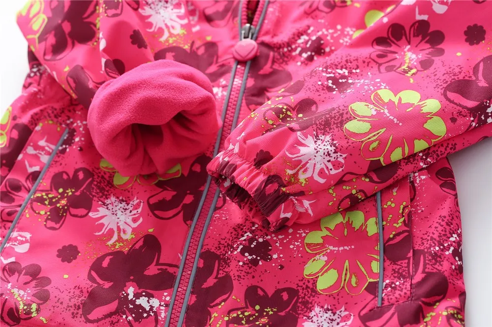 2020 Spring Children Water Proof Jacket For Girls Long Sleeve Hoodies Windbreaker Outerwear Coat Autumn 3-12t Kids |