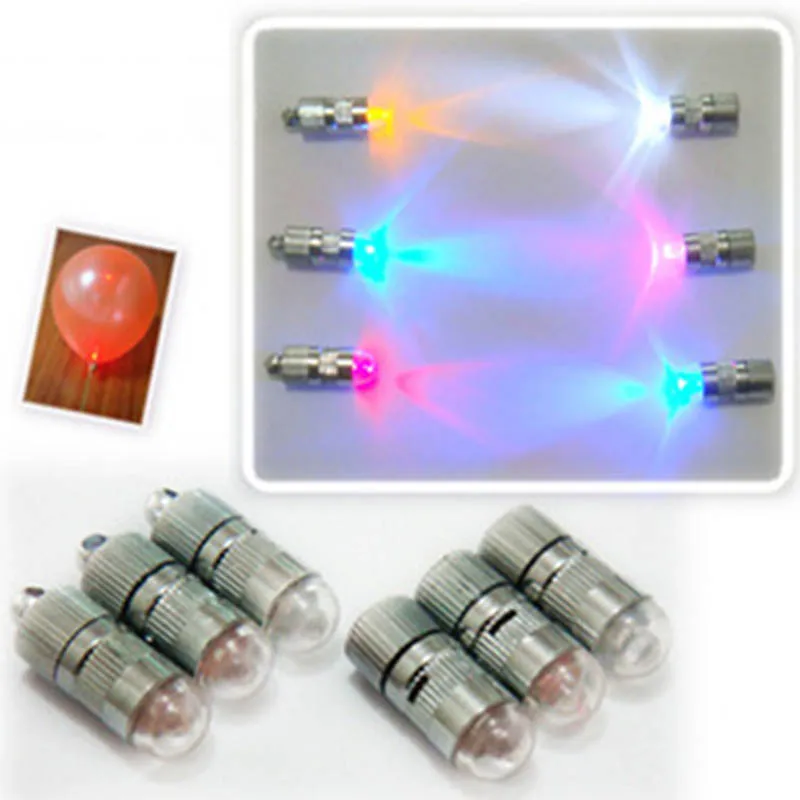 Многоцветные пластиковые лампы 10 шт. светящиеся для свадьбы вечеринки украшения