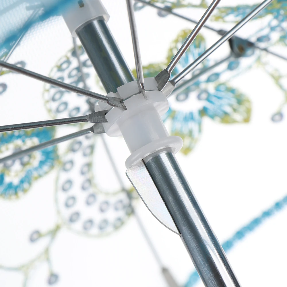 Кружевной зонт аксессуары для кукол детские мини Зонтики с вышивкой ручной