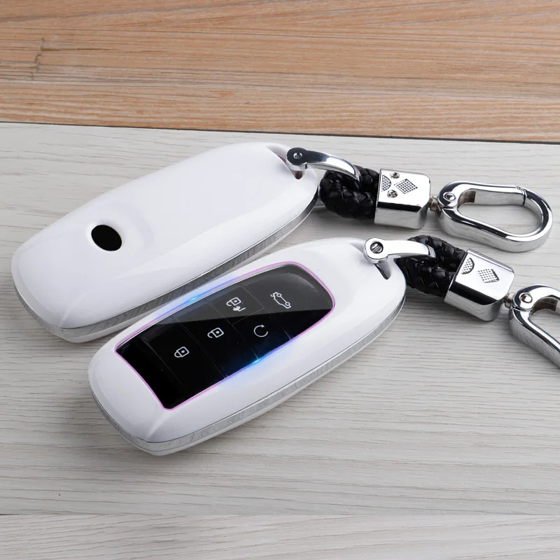 Чехол для ключей из АБС-пластика углеродного волокна автомобильных GAC Trumpchi Aian S V
