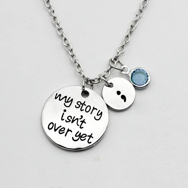 Ожерелье ручной работы моя история еще не закончена|Ожерелья с подвеской| |