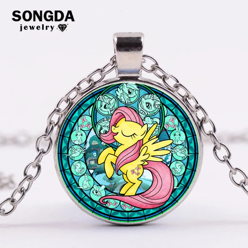 Ожерелье из аниме Моя маленькая лошадка с радужным фокусным расстоянием Чокеры