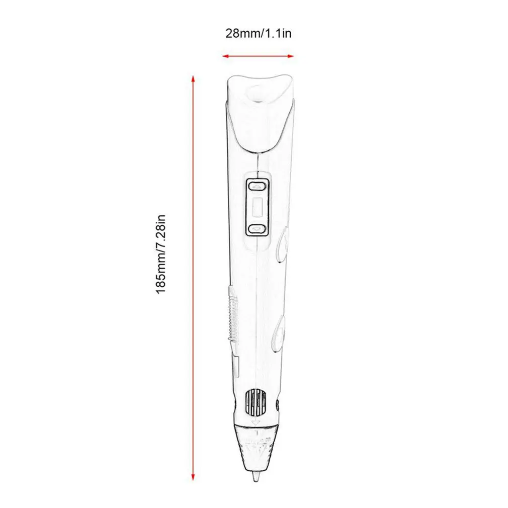 

Creative Children'S Drawing 3D Printing Pen 3D Printing Pen Educational Toy Painting 3D Pen Children'S Day Gift