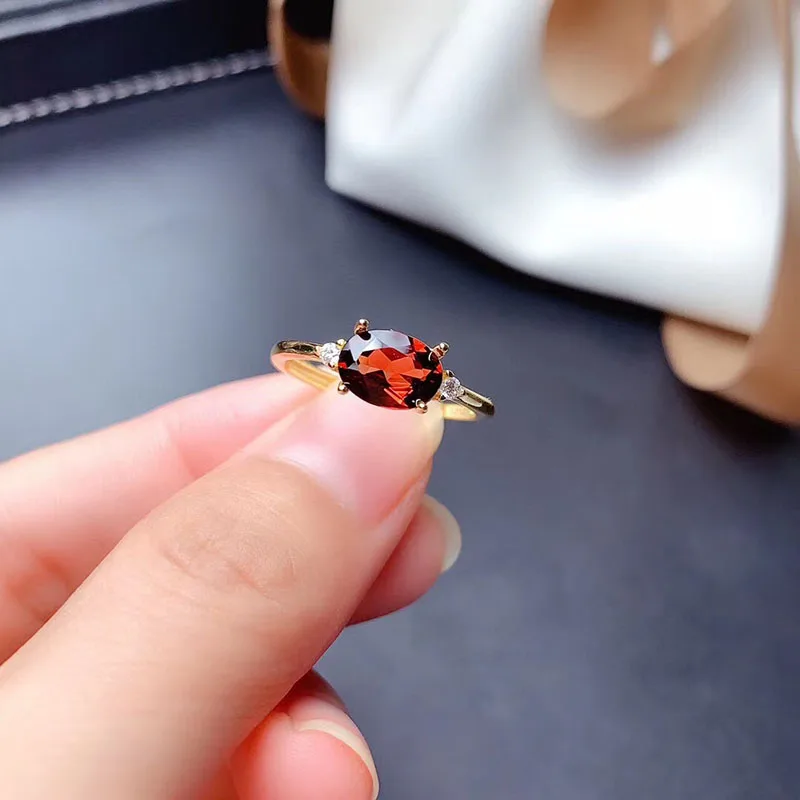 Кольцо женское из серебра 925 пробы 6x8 мм | Украшения и аксессуары