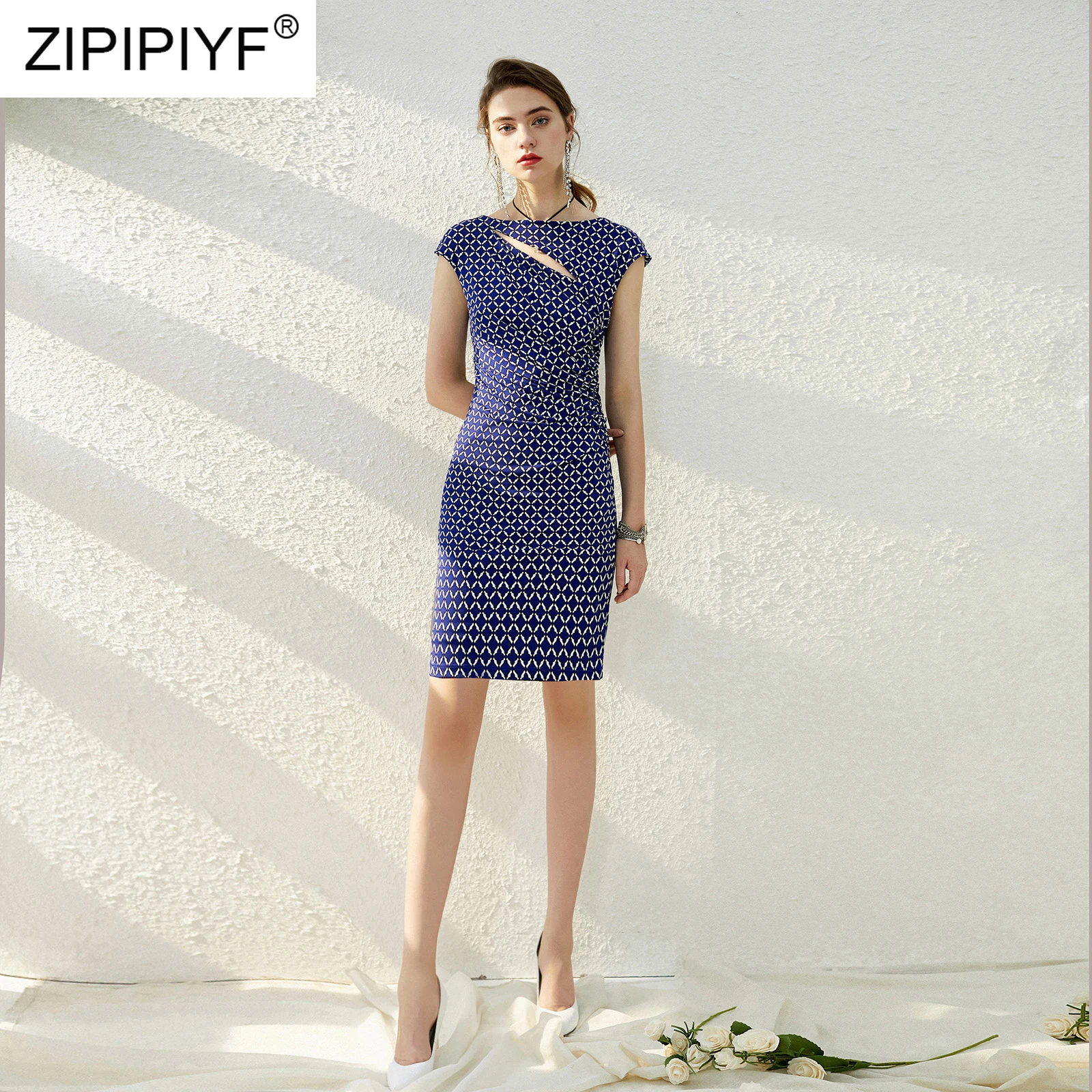 

2020 Summer Solid Women Office Ladies Dress Slash Neck Sleeveless Pencil Knee-Length Slim Dress Female Club Party Vestidos Y59