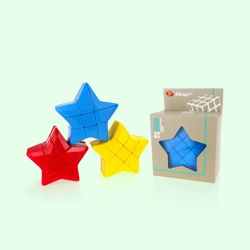 

YJ YongJun Puzzle Star 3 Layers YJ Speed Penta-5 Five Pentagon Magic Cube YongJun Puzzle Star Cube Cubo Magico Christmas gift