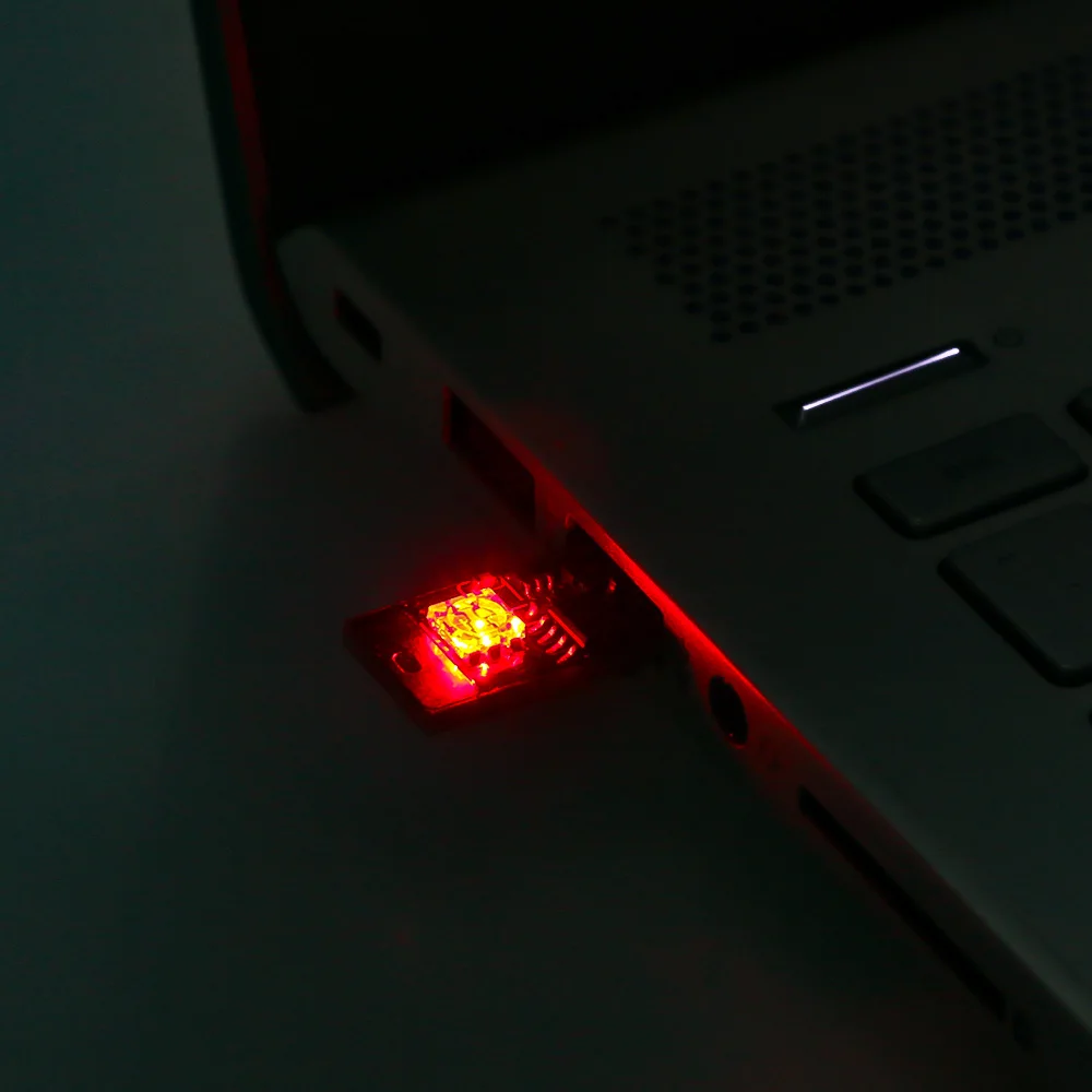 СВЕТОДИОДНЫЙ Автомобильный светильник Kebidu с usb-разъемом декоративный RGB