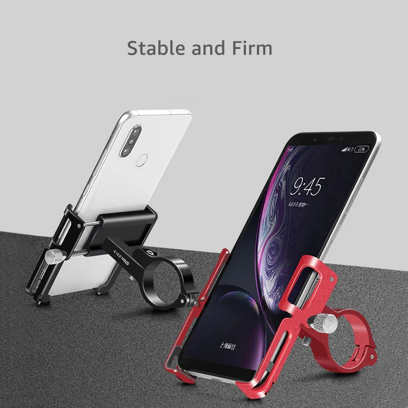 untoom aluminum universal bicycle phone holder mtb motorcycle scooter bike handlebar phone mount stand for 3 5 to 7 smartphone free global shipping