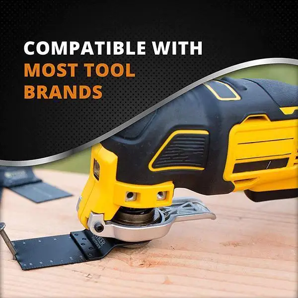 

10PCS 34mm Oscillating Multitool Blades Saw Disc Carbon Steel Cutter DIY Universal Saw Blade For Cutting Plastic/Soft Metal/Wood