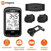 magene c406 gps bike odometer ant wireless cycling computer cadence sensor 2 5inch backlight lcd waterproof bicycle speedometer