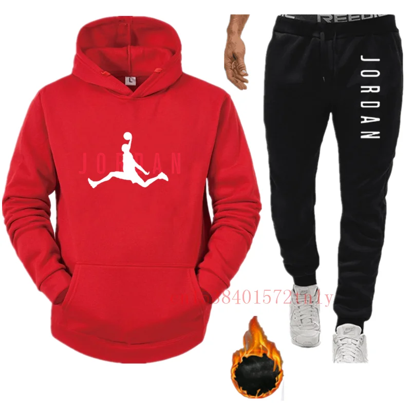 

2020Men's Sets Brand Sportswear Tracksuits Sets Men's Zipper Sporting Hoodies+Pants Sets casual Outwear sports Suits men Hoodie