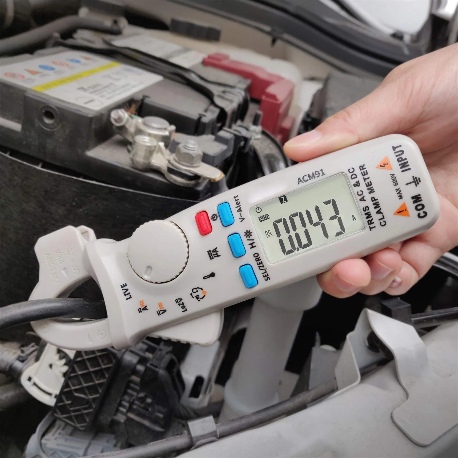 Токоизмерительные клещи постоянного/переменного тока 1 мА истинное