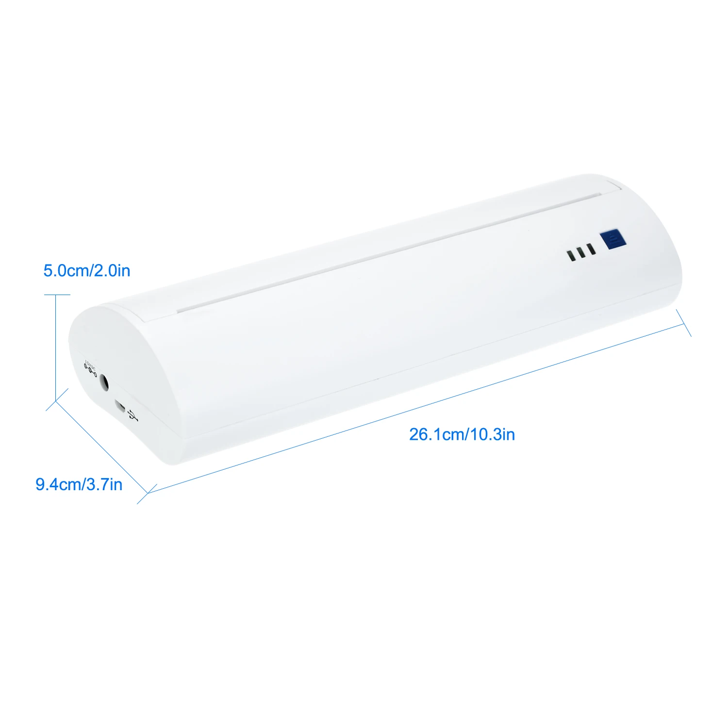 Мини-принтер для фотографий A4 портативный термопринтер 210 мм мобильный