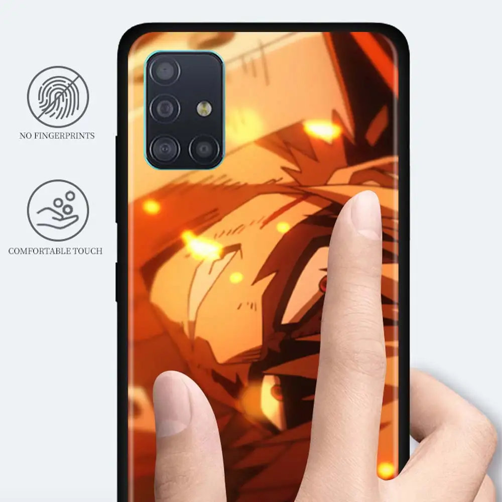 

Phone Case For Samsung Galaxy M31 M30s M31s M51 M21 M11 M01 A7 A9 F41 Prime TPU Cover My Hero Academia Cool
