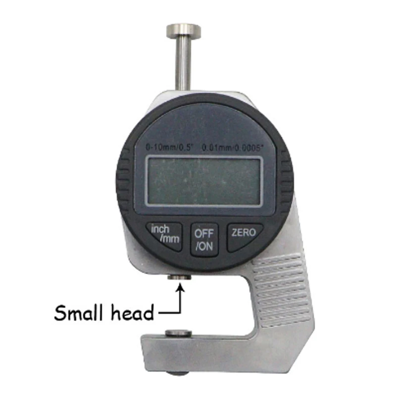 ETOPOO портативный мини Точный Цифровой измеритель толщины тестер для большой