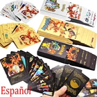 54 шт., набор металлических золотых карт в виде покемона