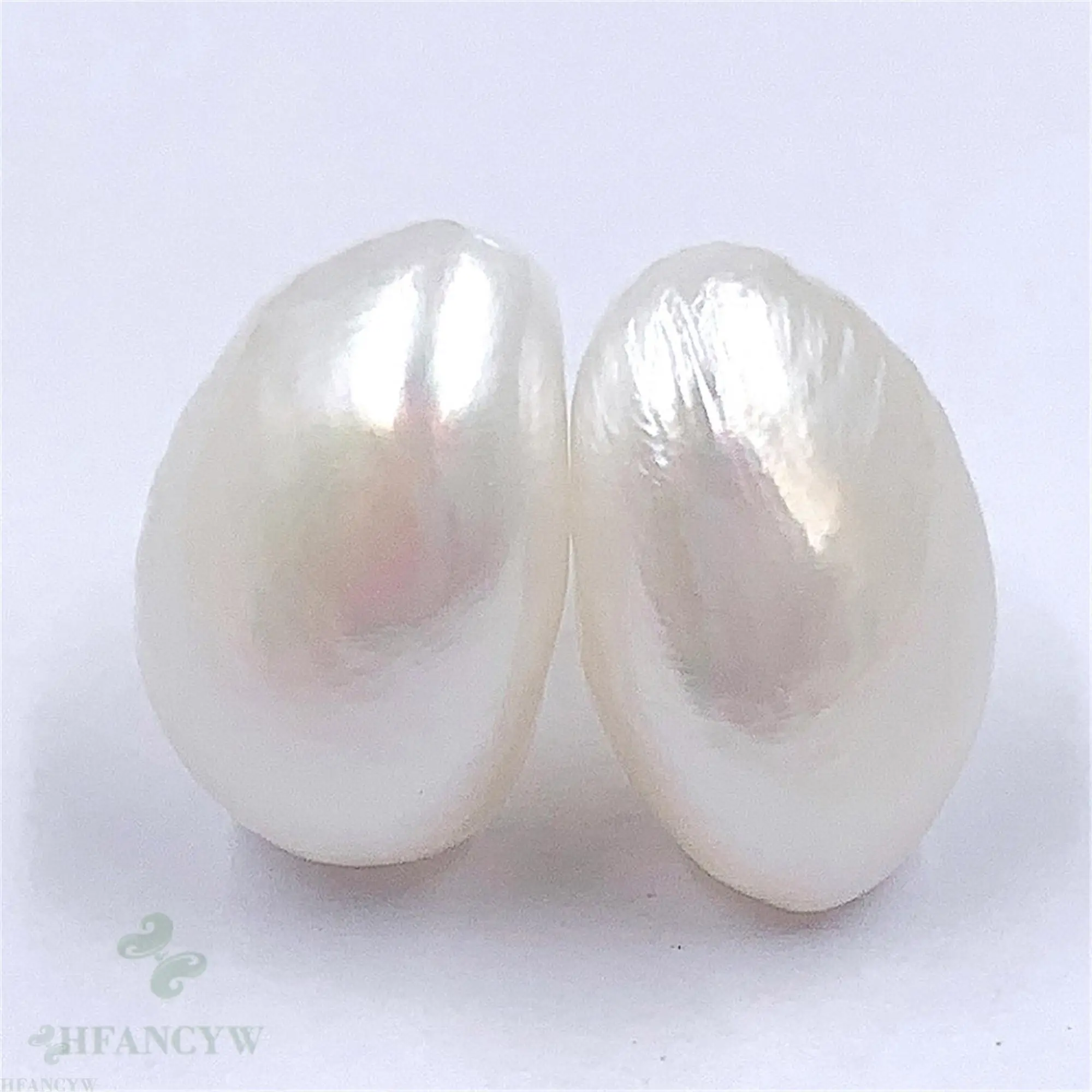 Белые жемчужные сережки в стиле барокко Золотые Аврора вечерние необычный