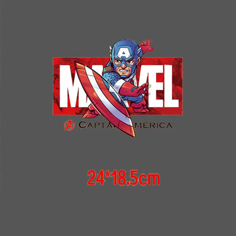 Детские нашивки с героями Диснея Marvel Человек паук термонаклейка на одежду