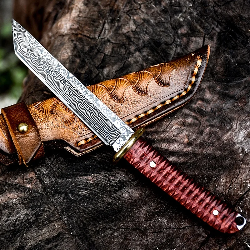 Дамасская Катана Voltron Mini нож для автомобильных ключей самообороны и