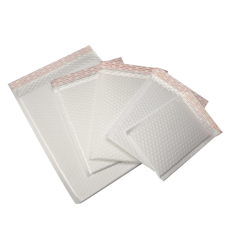 50 шт./лот Матовая Белая пузырчатая пленка конверт различные характеристики