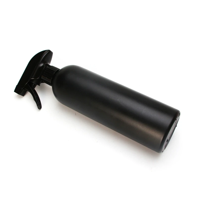 

500Ml Empty Black Spray Plastic Bottle Wash Cleanser Kitchen Water Sprayer Refillable Bottle with Mist Sprayer