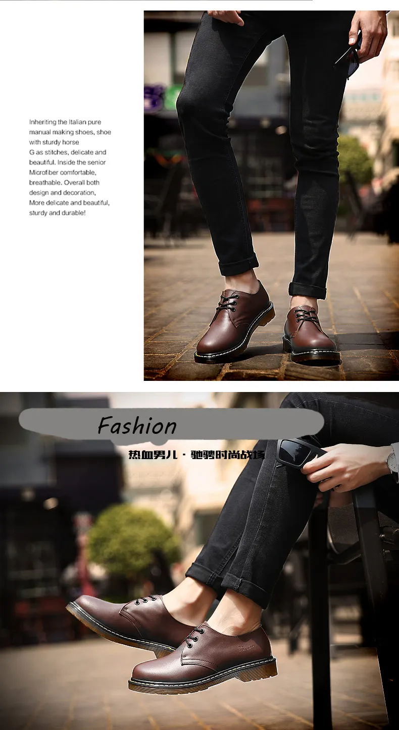 Модная обувь г. Мужские полуботинки на шнуровке Soulier Homme, большие размеры 35-45, износостойкие мужские лоферы, обувь для спилок