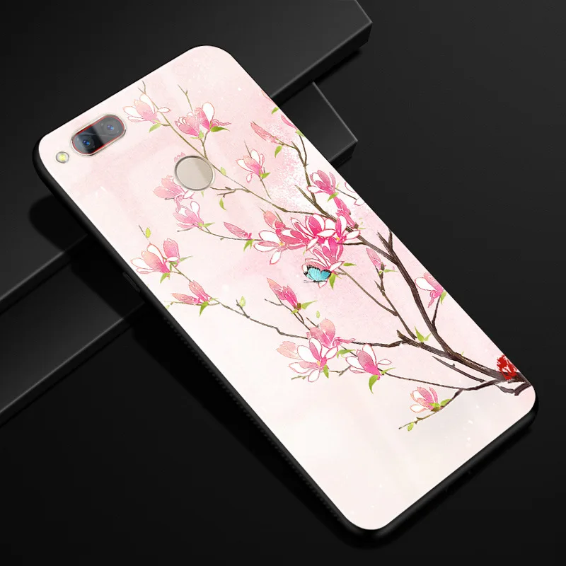 15 For ZTE Z17 mini Case 5.2'' Glass Hard Back Cases For ZTE NUBIA Z17 mini Case Tempered Glass Cover Z17mini Z 17 NX569H NX569j - Цвет: 15