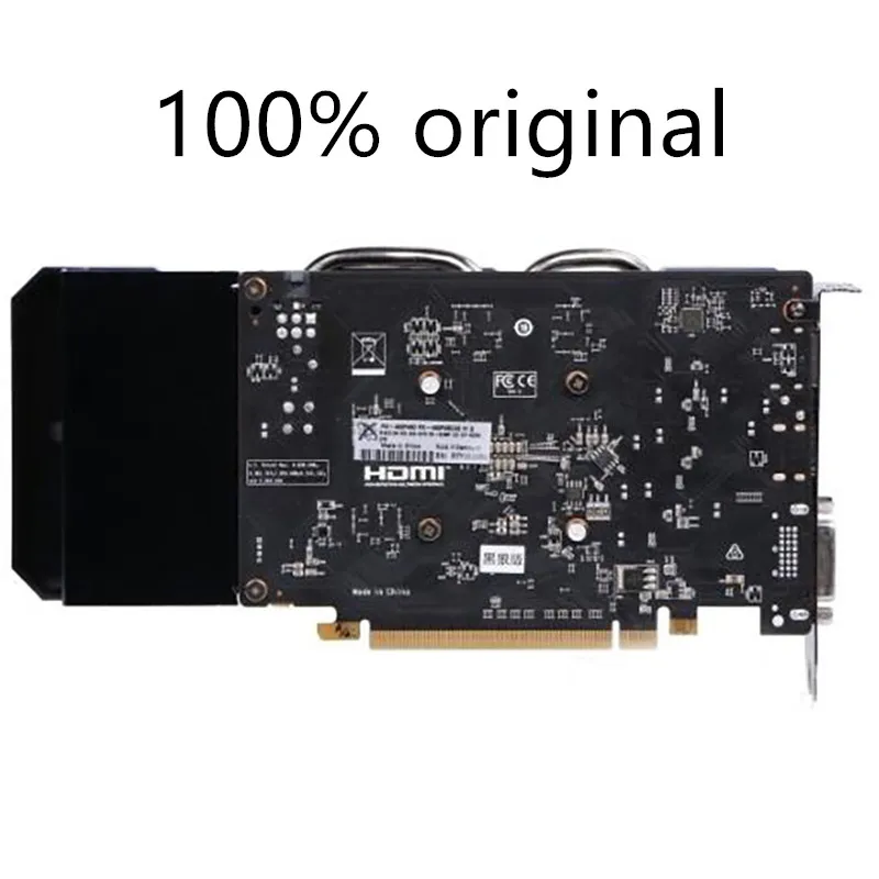 Видеокарта XFX RX460 4 Гб 400 бит GDDR5 бывшая в употреблении графические карты для AMD RX 460