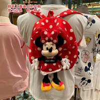 authentic shanghai disney shopping mickey mouse minnie cartoon plush lightweight childrens backpack carrying case