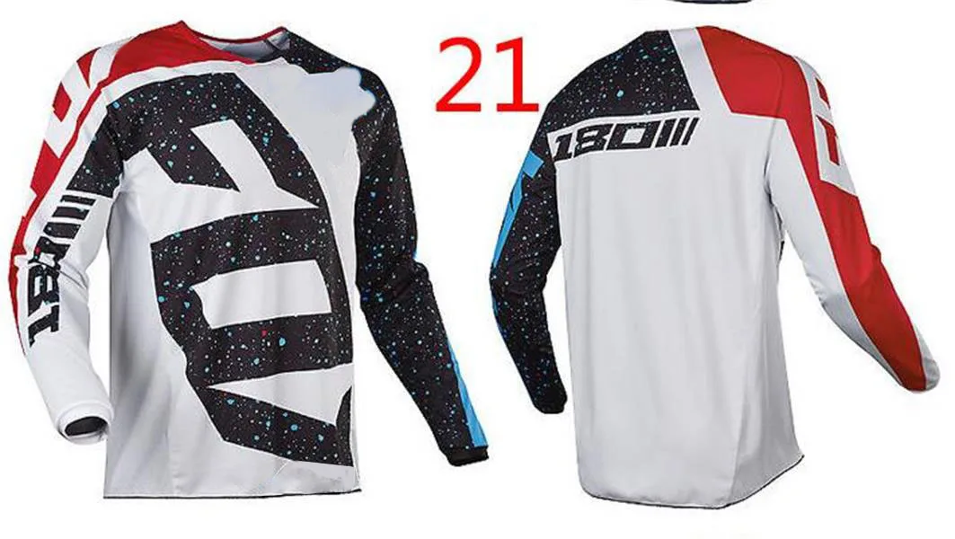 

2021 new motorcycle speed surrender mountain cross-country downhill jersey with the same style customization