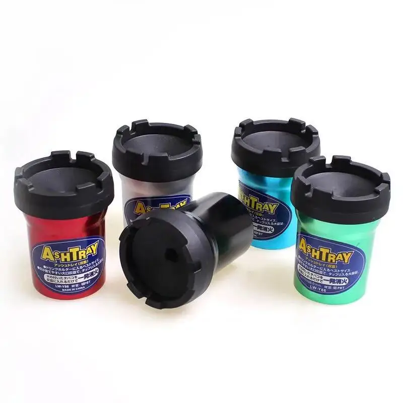 

Car Ashtray Car Personality Ashtray Cigarette Smoke Car Multifunctional Durable Car Metal Ashtray All models universal