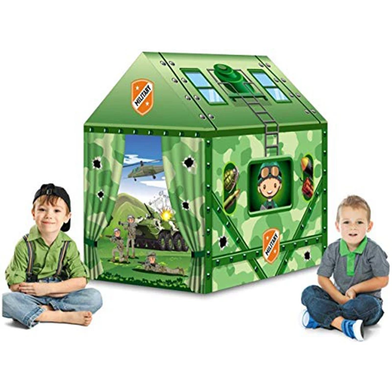 Игровой домик Игровая палатка для мальчиков комнатные и уличные игрушки