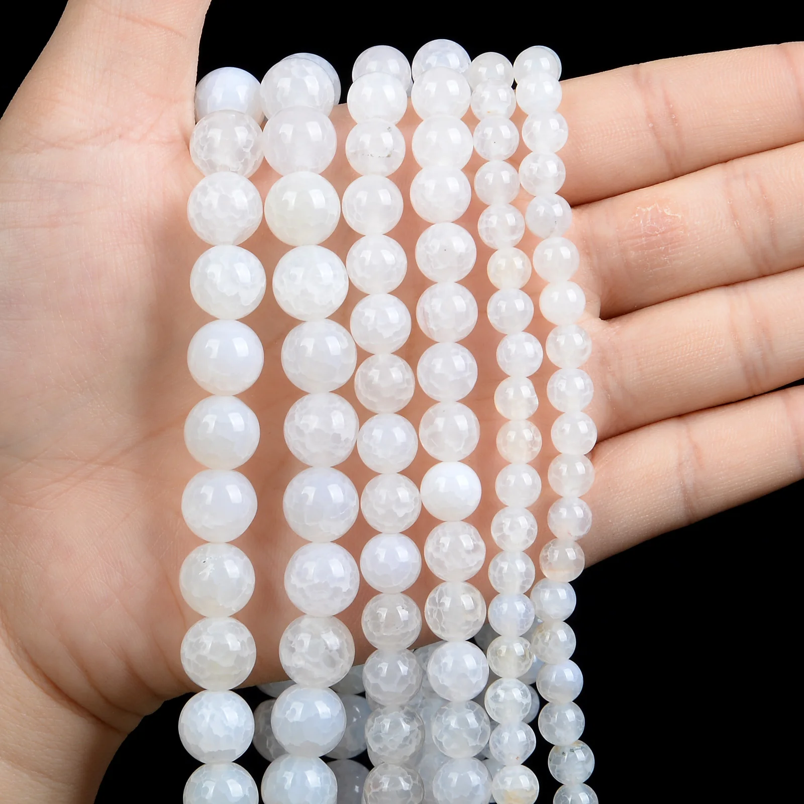 Бусины из натурального камня для изготовления ювелирных изделий 6/8/10 мм - купить