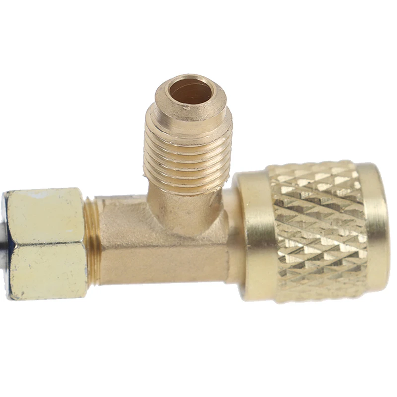 Открывалка для бутылок 1/4 SAE AC Can Tap клапан R22 R134a R410A низконапорный газовый