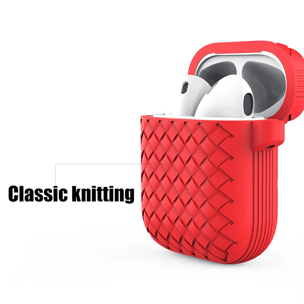 Защитный чехол 2 поколения универсальный Плетеный силиконовый для Apple